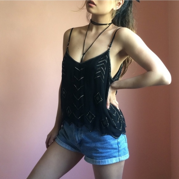 MLV Aria Beaded & Metal Top - Picture 1 of 3